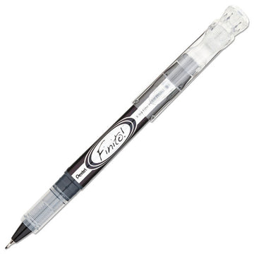 Pentel® Finito! Porous Point Pen, Stick, Extra-fine 0.4 Mm, Red Ink, Red-silver Barrel freeshipping - TVN Wholesale